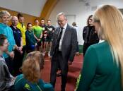 Anthony Albanese has announced $250 million in funding to upgrade the Australian Institute of Sport. (Lukas Coch/AAP PHOTOS)