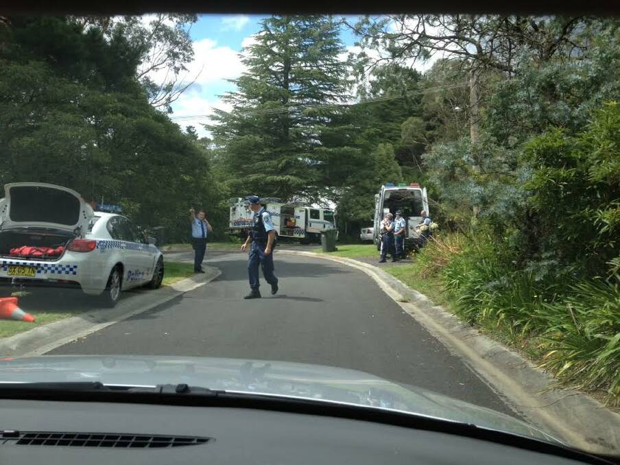 Explosives scare at Wentworth Falls