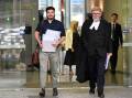 After losing his appeal Drew Pavlou said he would would investigate going to the Supreme Court. (Darren England/AAP PHOTOS)