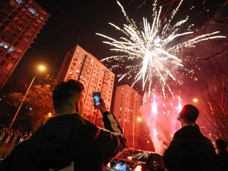 Large Chinese cities have banned the use of fireworks during Lunar New Year celebrations.