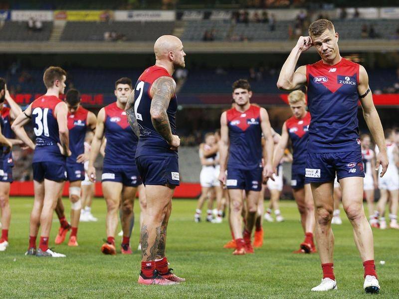Melbourne coach Simon Goodwin says there are a lot of little things going wrong with their game.