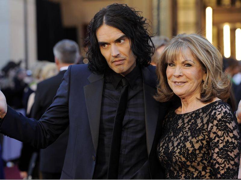 Russell Brand's mother Barbara has been seriously injured in a hit-and-run car crash in England.