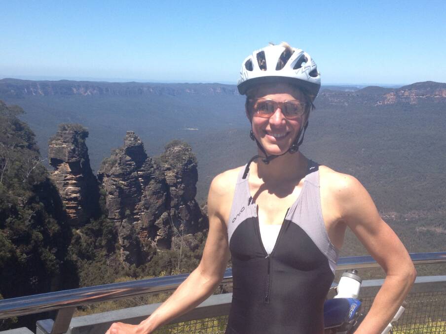 Kate Strong is off to China to compete in a long distance triathlon.