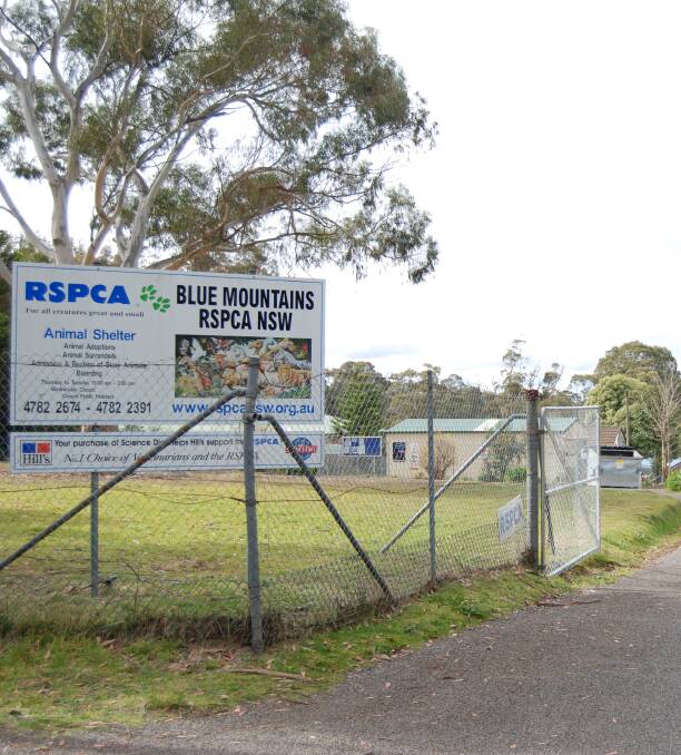  The Katoomba RSPCA shelter which is earmarked for closure.