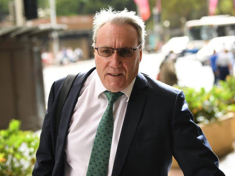 Michael Cranston is on trial in Sydney accused of misusing his position to help his son.