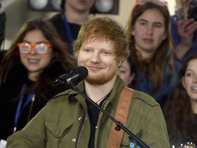 A London computer hacker who stole and sold unreleased songs by Ed Sheeran and others is jailed. (AP PHOTO)