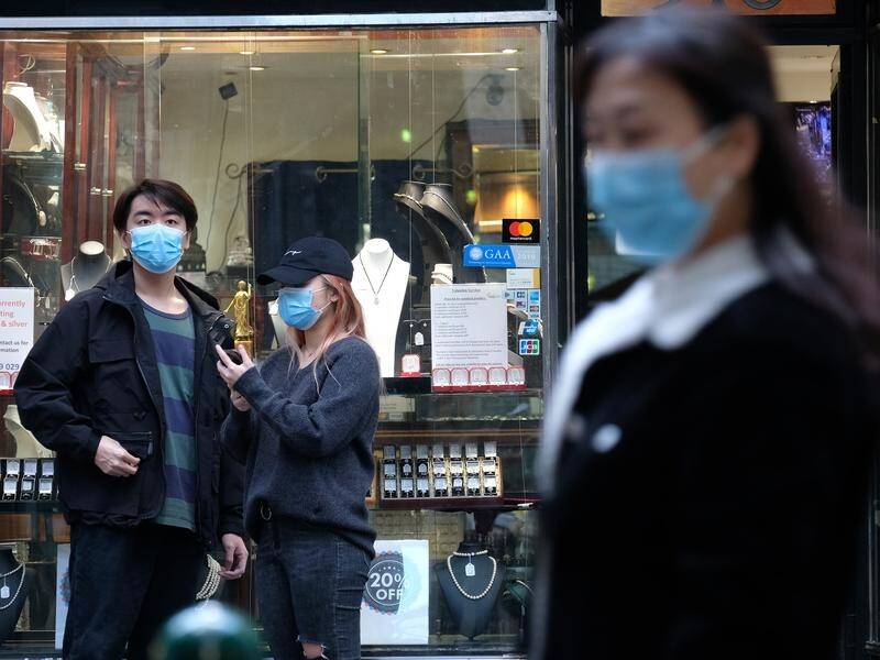 Authorities are recommending that Victorians start wearing masks in crowded places.