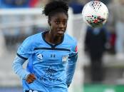 Sydney FC's Princess Ibini opened her Matildas goal-scoring account in the 1-1 draw with Portugal.