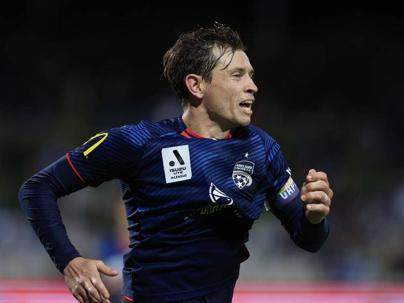 Adelaide United are hoping they can hold onto Socceroo Craig Goodwin (pic) next ALM season.