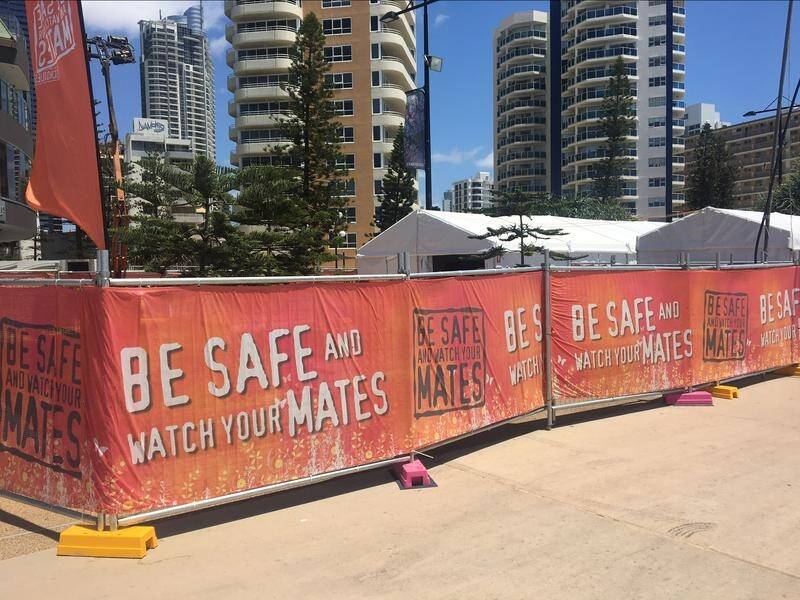 Schoolies visiting the Gold Coast have been warned not to go balcony hopping on high-rise buildings.
