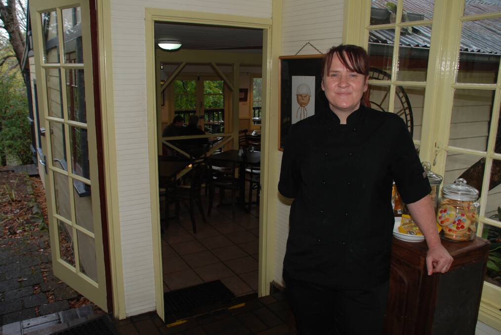 Lindsay's Cafe owner Cherin Johns. The cafe is a finalist in the Australia Restaurant and Catering Awards.