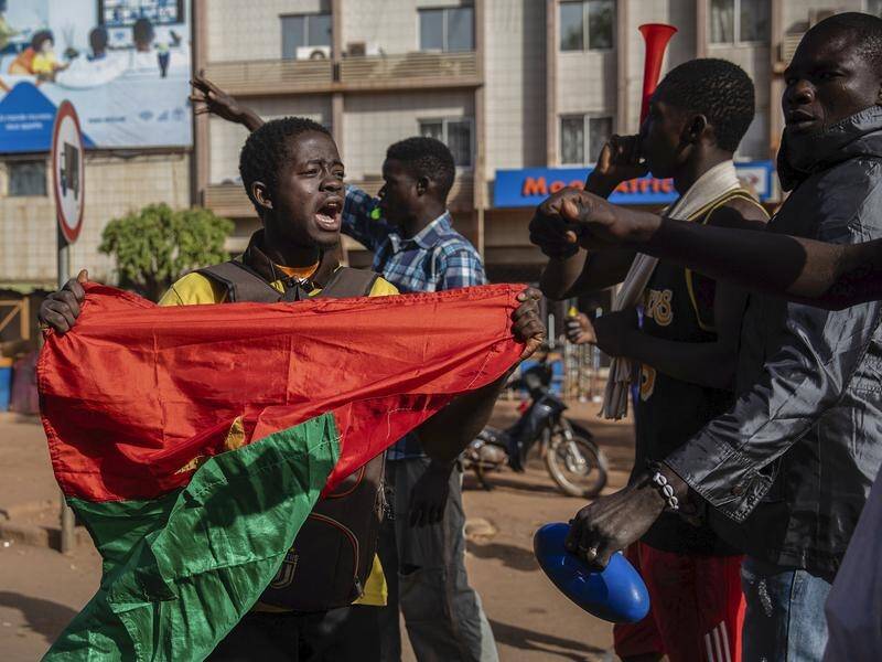 Protestors have taken to the streets of Burkina Faso's capital Ouagadougou over jihadist attacks.