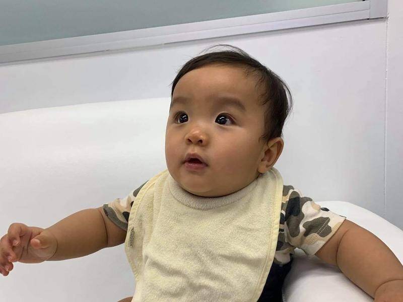An alert has been issued for missing 10-month-old baby Hoang Vinh Le.