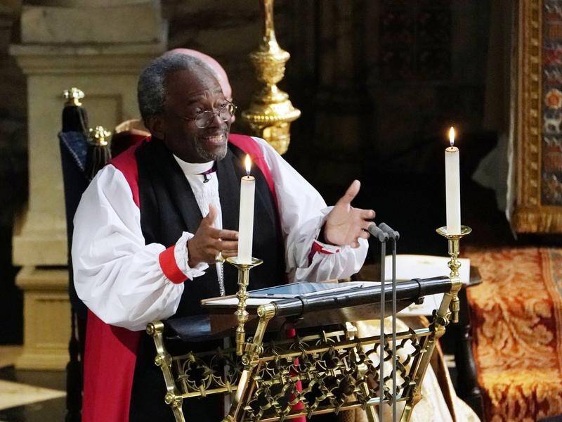 US Bishop Michael Curry delivered what's been called an energetic address to the royal wedding.