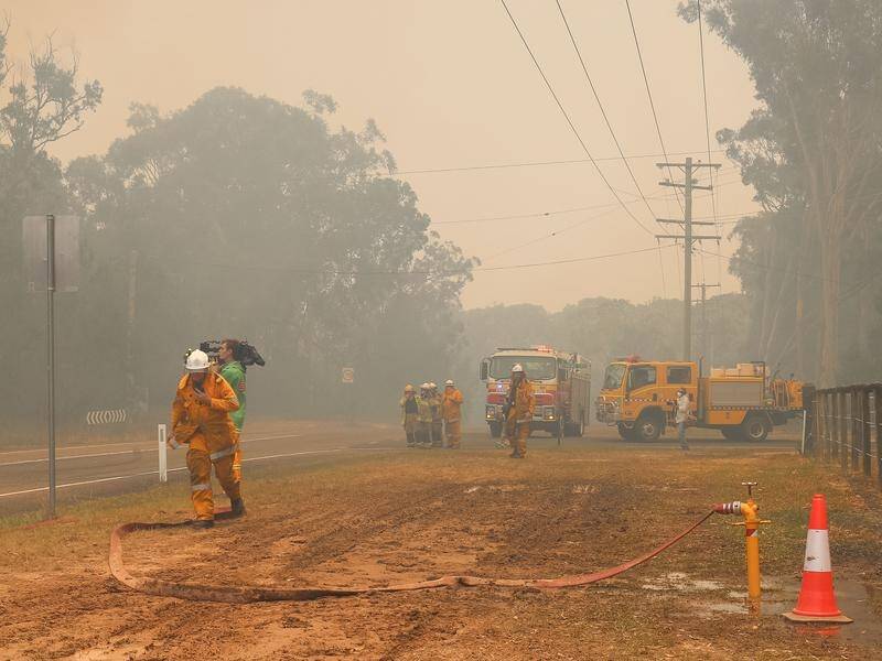 Challenging conditions are forecast to continue for firefighters tackling many blazes in Queensland.