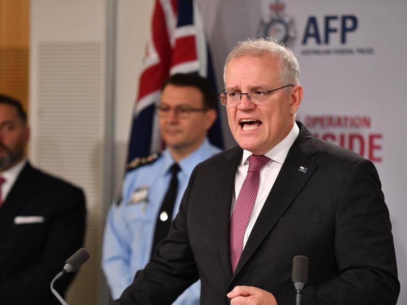 Scott Morrison wants the opposition Labor party to back new wide-ranging surveillance powers.