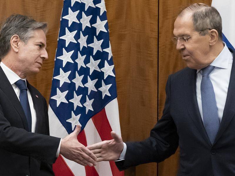 US Secretary of State Antony Blinken has met Russian Foreign Minister Sergey Lavrov in Switzerland.