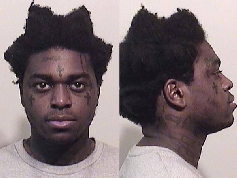 Rapper Kodak Black was allegedly found with a pistol and marijuana at the US-Canadian border.