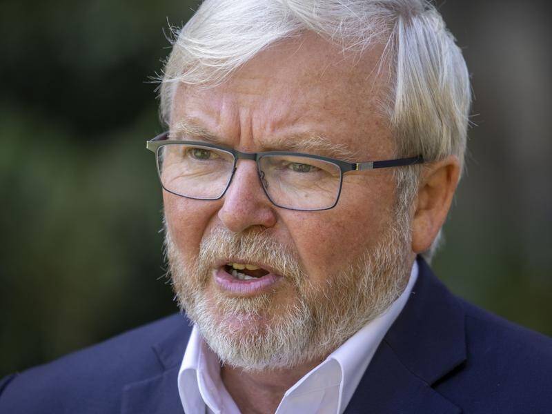 IPI chair Kevin Rudd has accepted the resignation of the group's CEO and president.