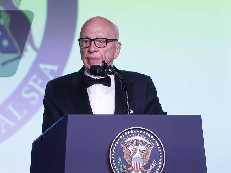 News Corporation, chaired by Rupert Murdoch, reached record profits in the latest financial year. (AP PHOTO)