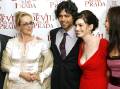 Meryl Streep, Anne Hathaway and Emily Blunt from Devil Wears Prada will reunite at the SAG awards. (AP PHOTO)
