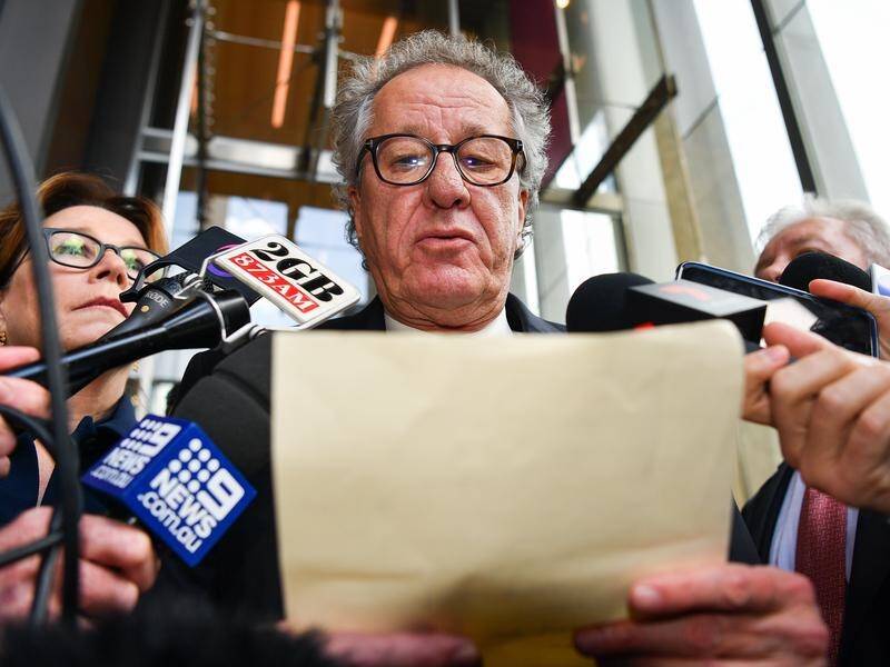 Geoffrey Rush has been awarded damages of $2.9 million after suing Nationwide News and a journalist.