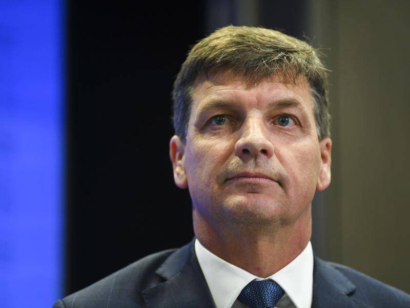 Angus Taylor says the focus is on getting energy technologies working, not a 2050 commitment.