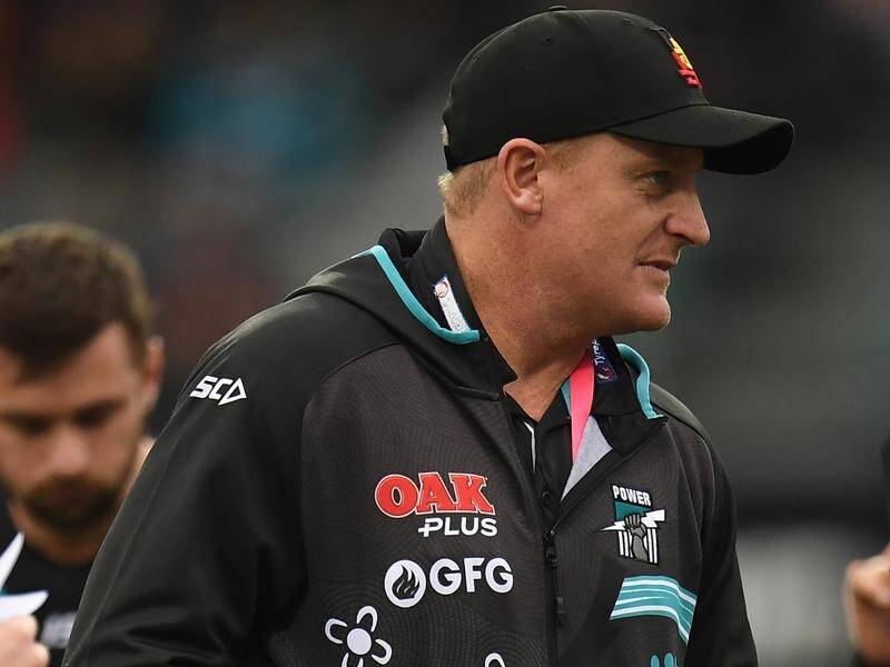 Michael Voss first joined Port Adelaide in 2014, after five seasons as Brisbane coach.