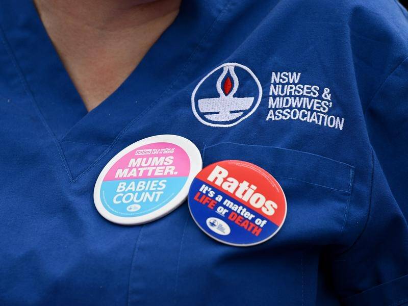 The NSW nurses' union says prevention and intervention measures need to be taken to reduce harm. (Dan Himbrechts/AAP PHOTOS)
