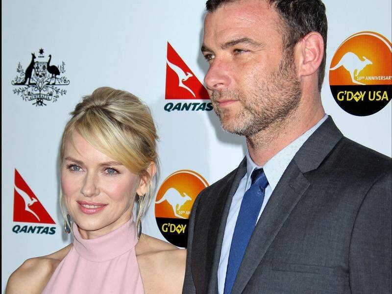 Liev Schreiber, the former partner of Naomi Watts, is accused of shoving a photographer's camera.