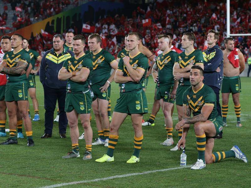 Andrew Johns and Brad Fittler have taken aim at the Kangaroos players after their loss to Tonga.