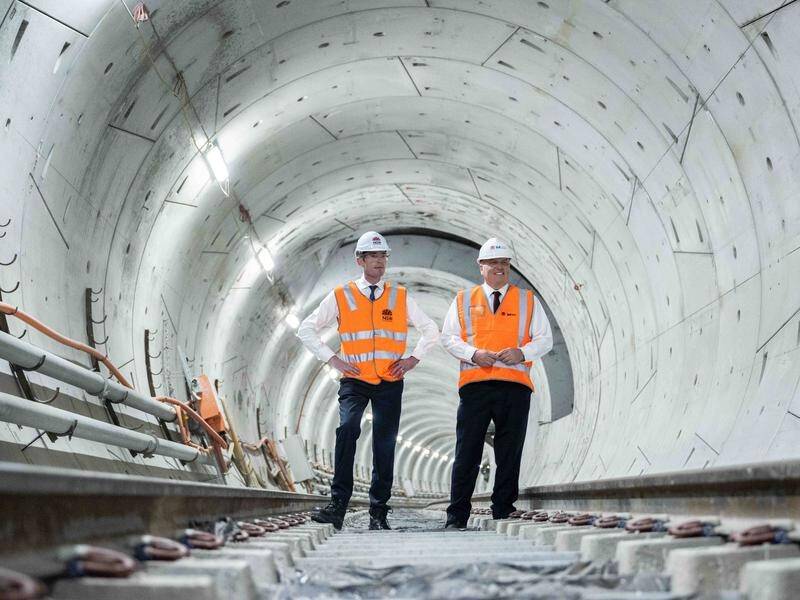 Sydney Metro says its projects will employ the 500m European standard of cross-passage spacing. (James Gourley/AAP PHOTOS)