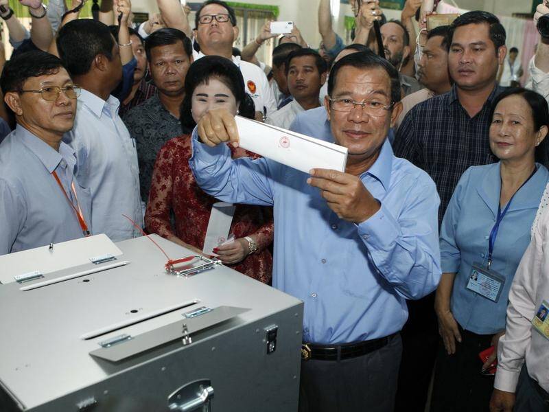 Cambodia's ruling party has won all seats in the recent election, but many labelled the poll unfair.