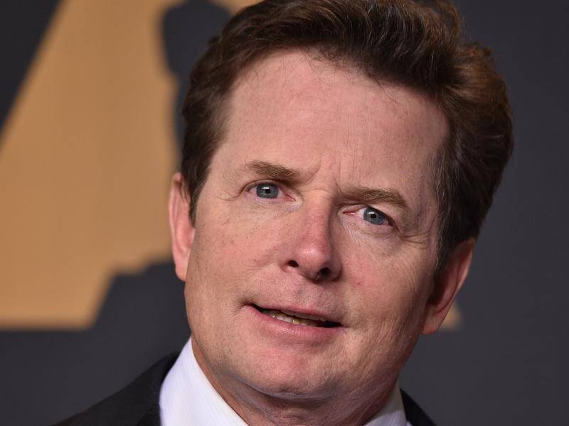 Michael J. Fox and the cast of the hit 1980s Back to the Future films have been reunited.