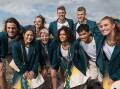 The opening ceremony uniform proved a hit with Australian athletes. (Flavio Brancaleone/AAP PHOTOS)