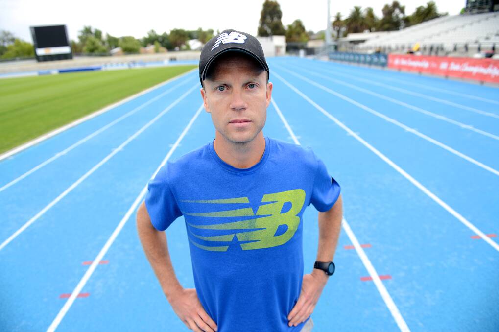 Bullaburra native Ben St Lawrence will represent Australia in middle distance running at the 2014 Commonwealth Games. Photo: Pat Scala, The Age.