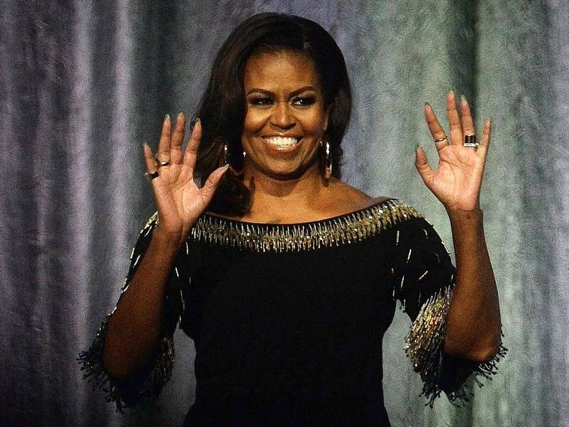 Former US First Lady Michelle Obama was in London to promote her bestselling autobiography Becoming.