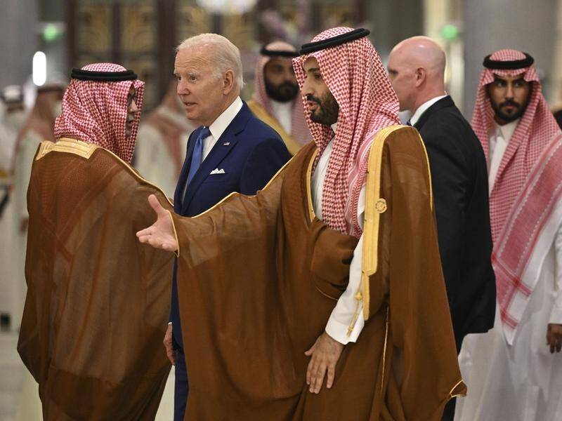 The White House says the US is concerned about Iranian threats against Saudi Arabia. (AP PHOTO)