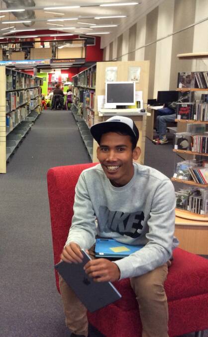 Bon Nging at Lithgow Library. Picture: SUPPLIED