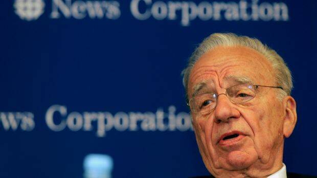 News Corporation chairman Rupert Murdoch.  Photo: AP
