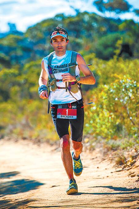 Blue Mountains sportsperson of the year Brendan Davies took out third place in The North Face 100, 22 minutes behind the two front runners.