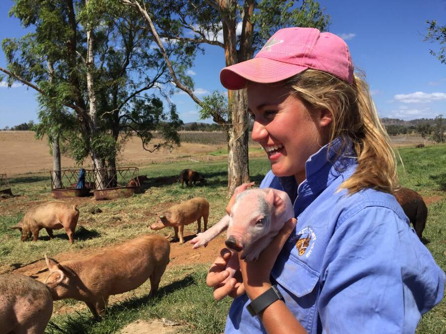 LIVING WITH DROUGHT: Emily Newton, 21, has seen the impact of drought first-hand after growing up in Walgett. 
