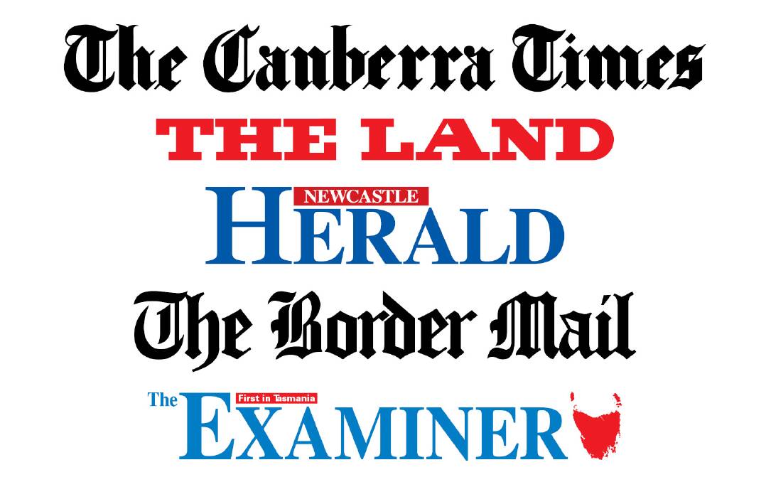 The 170 newspapers of ACM include the Newcastle Herald, The Examiner in Launceston, The Border Mail and The Land.