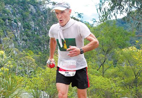 Max Bogenhuber has run in every Six Foot Track Marathon. Photo: Supersport Images
