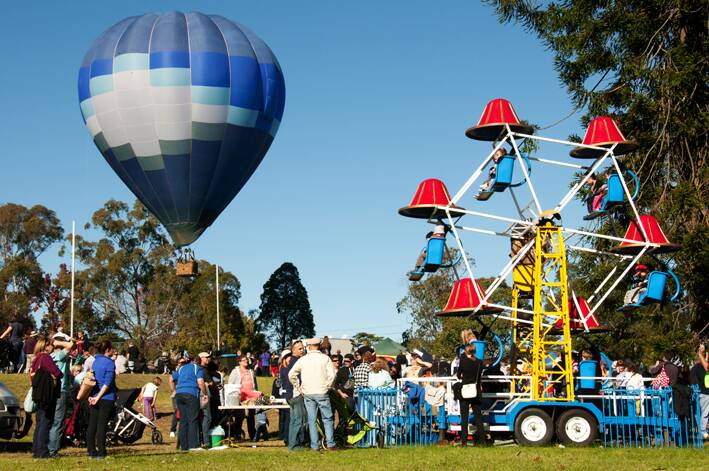 The crowd at Glenbrook Park. Photo: Ben Pearse, Blue Mountains Lithgow & Oberon Tourism